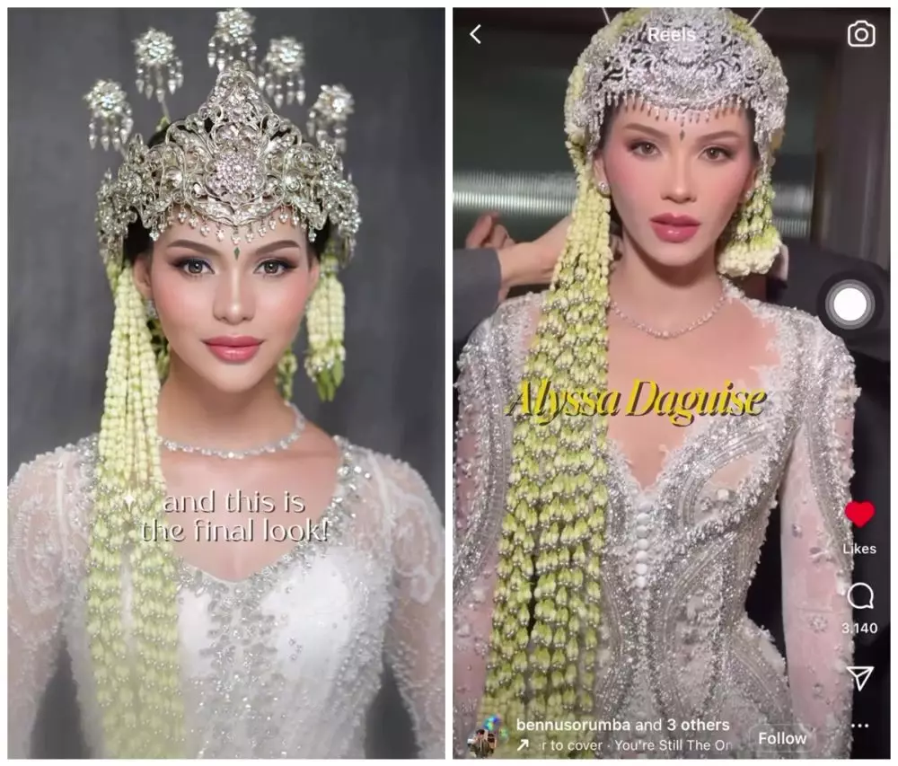 MUA ini recreate makeup akad Alyssa Daguise © Instagram 