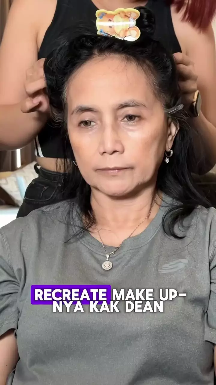 Transformasi ibu-ibu tampak muda © Instagram