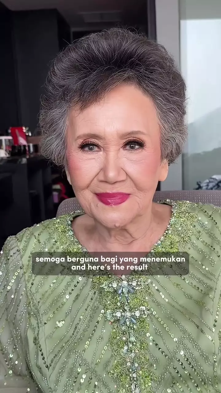 transformasi nenek dirias soft © Instagram transformasi nenek dirias soft © Instagram