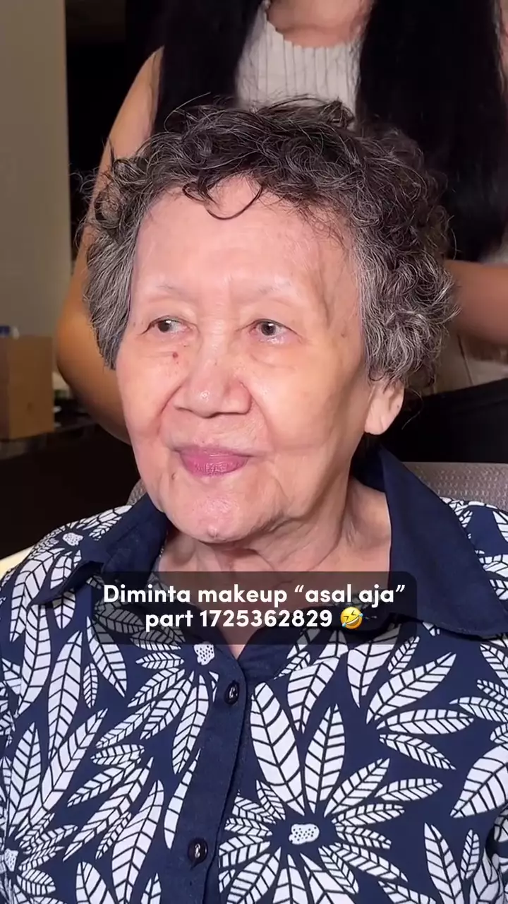 transformasi nenek dirias soft © Instagram transformasi nenek dirias soft © Instagram