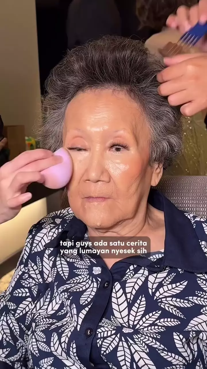 transformasi nenek dirias soft © Instagram transformasi nenek dirias soft © Instagram