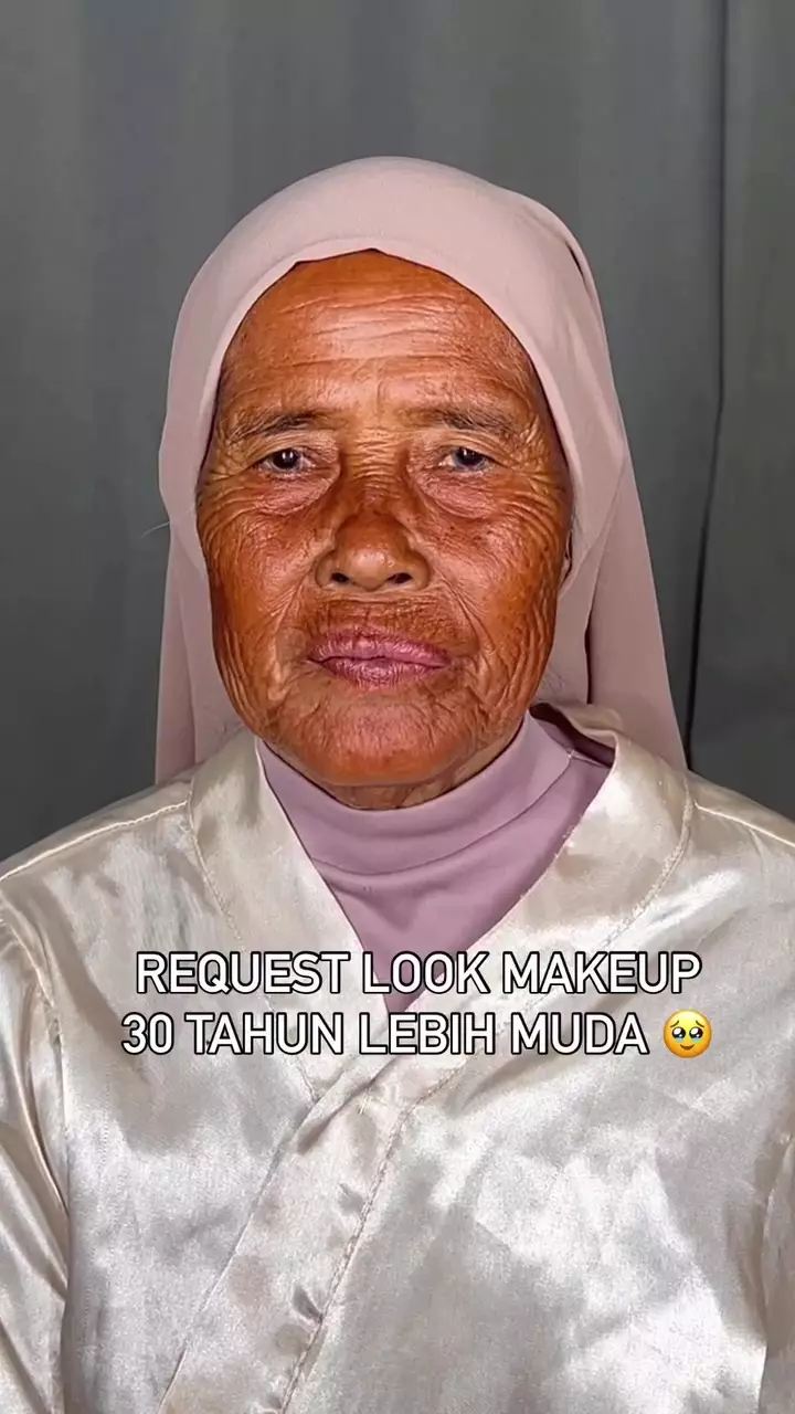 look makeup ala pengantin © Instagram 