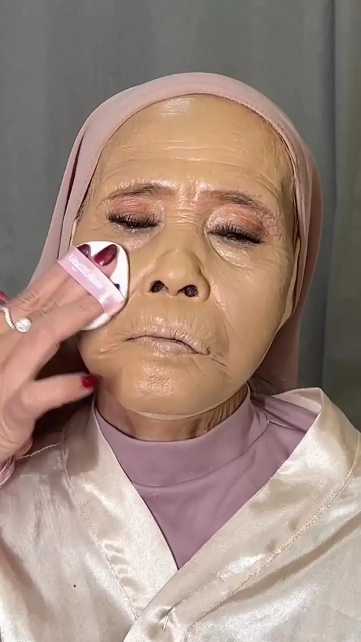 look makeup ala pengantin © Instagram 