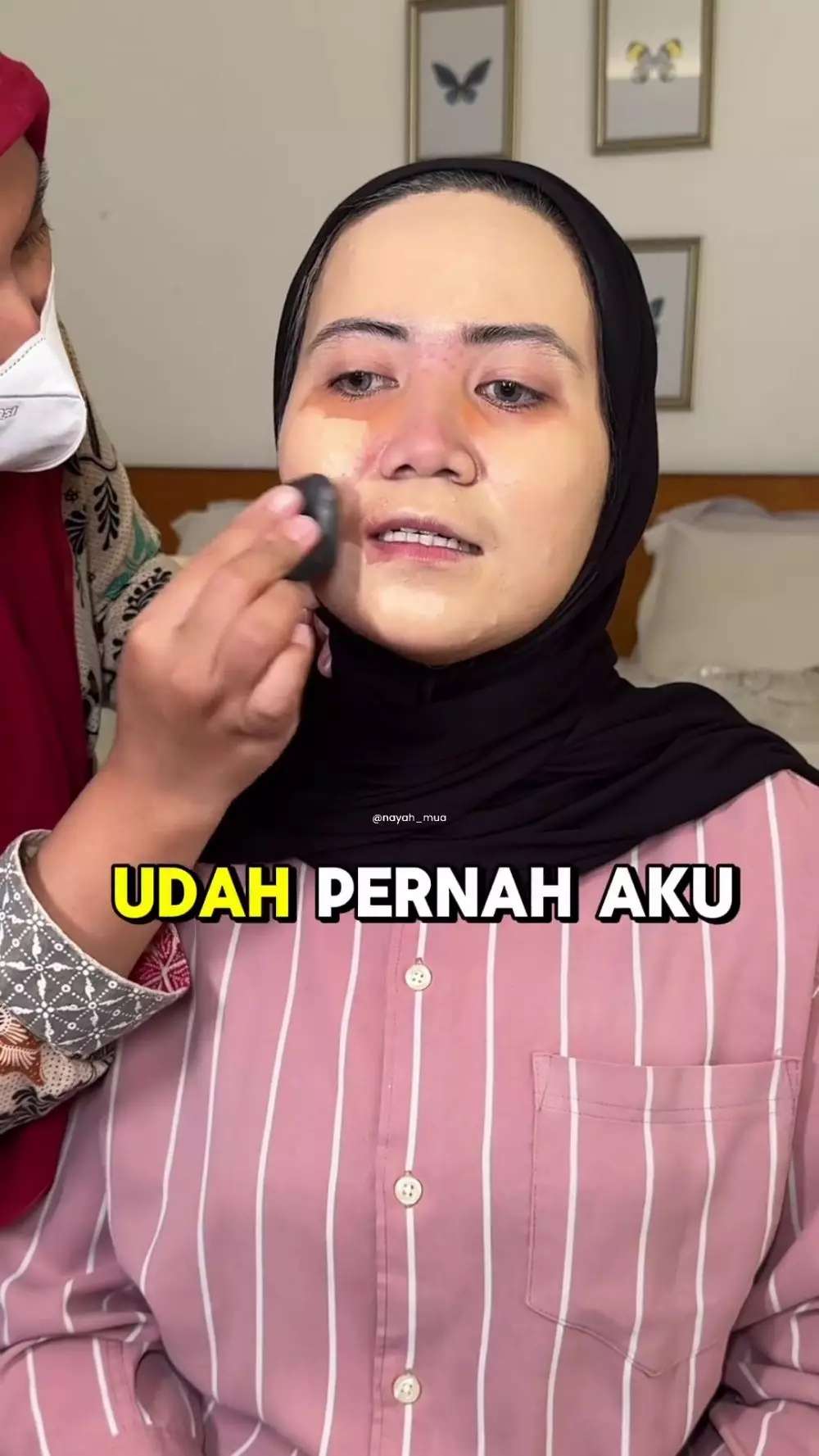 transformasi pengantin jadi mulus © Instagram transformasi pengantin jadi mulus © Instagram