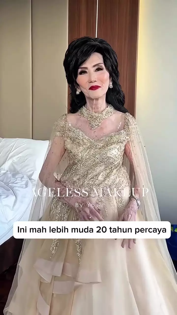MUA ini sukses ubah wajah keriput © Instagram 
