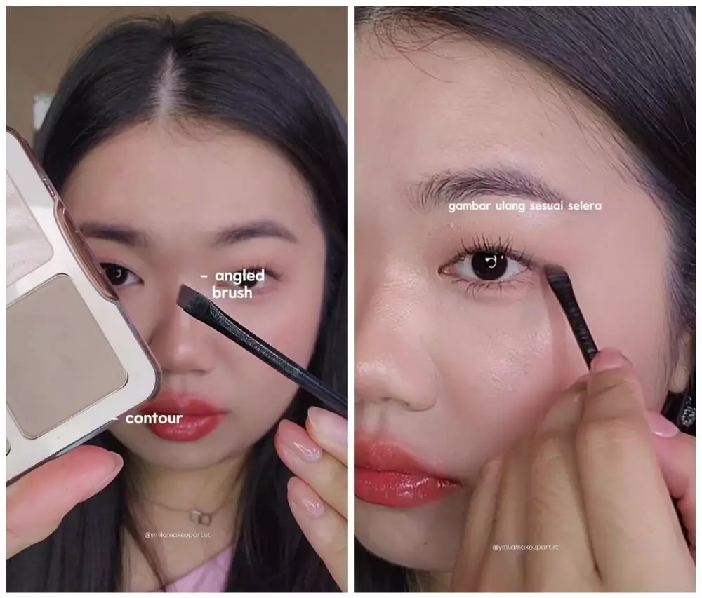 Trik pakai eyeliner © Instagram 