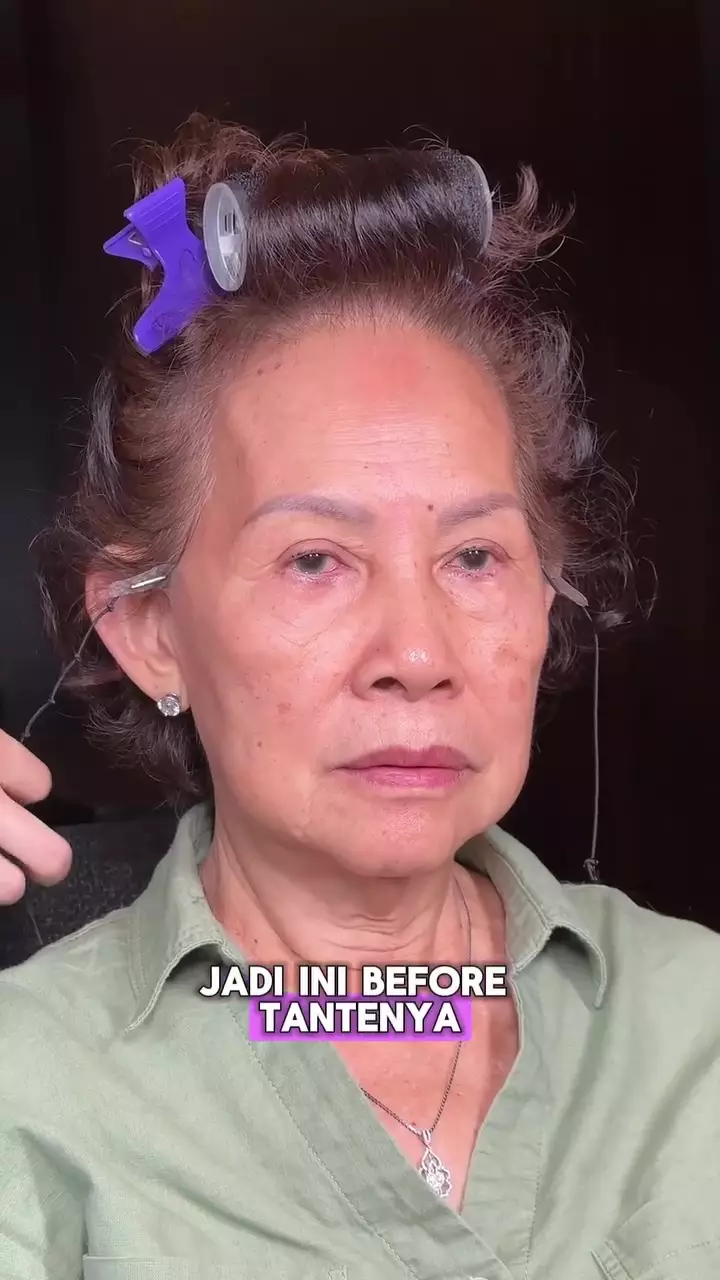 Merias nenek 80 tahun © Instagram 