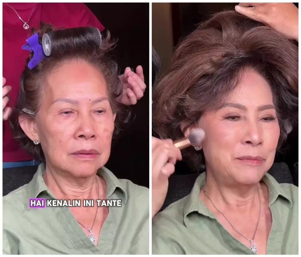 Merias nenek 80 tahun © Instagram 