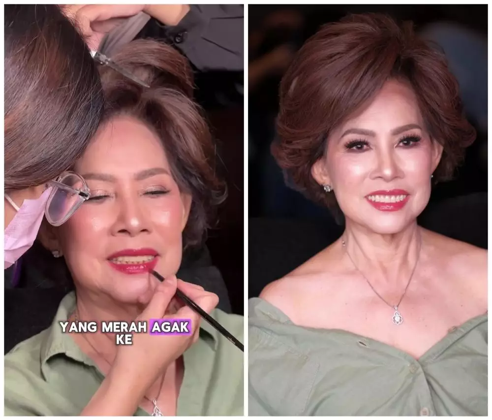 Merias nenek 80 tahun © Instagram 