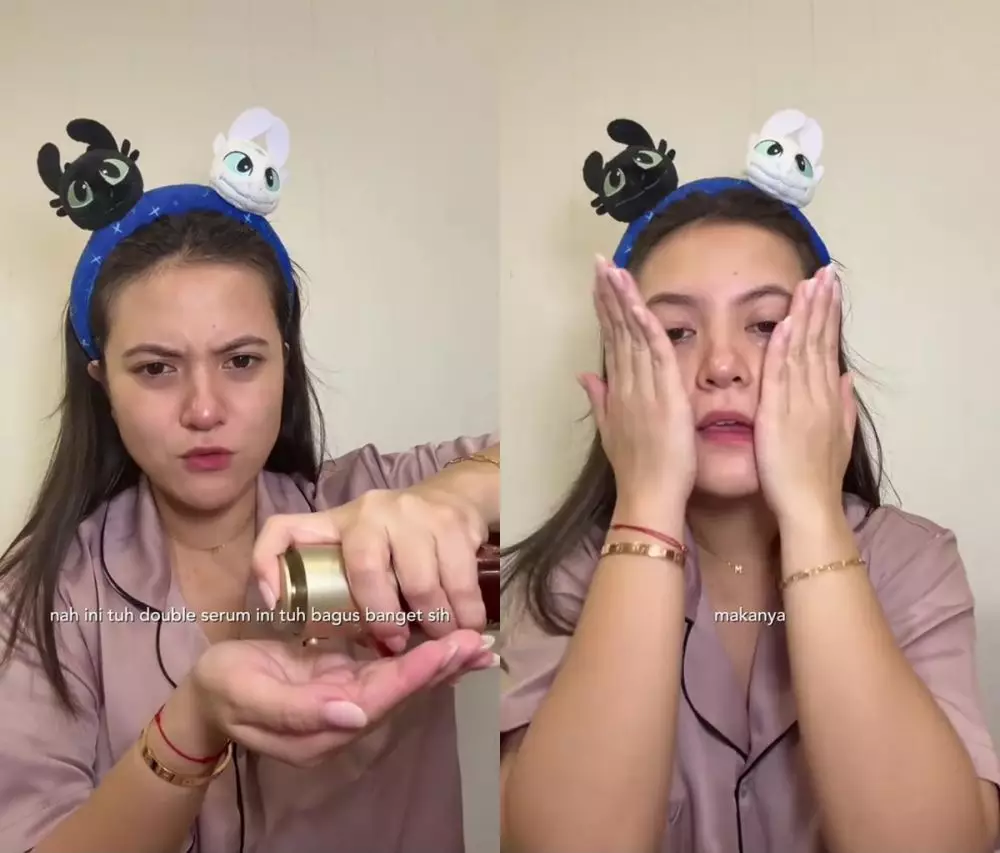 skincare routine Marsha Aruan © TikTok