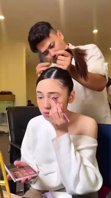 cara Syifa Hadju makeup sendiri © Instagram 