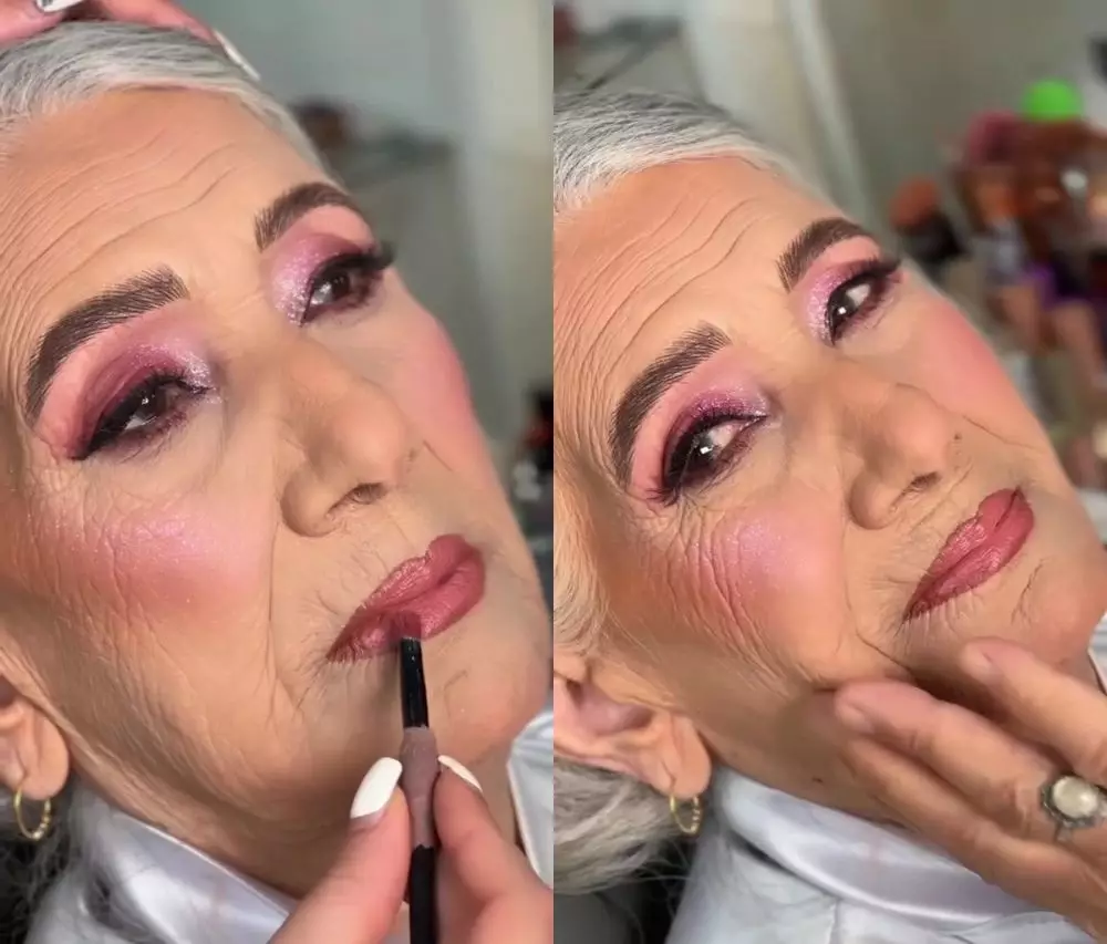 Tak pakai facelift tape © Instagram 