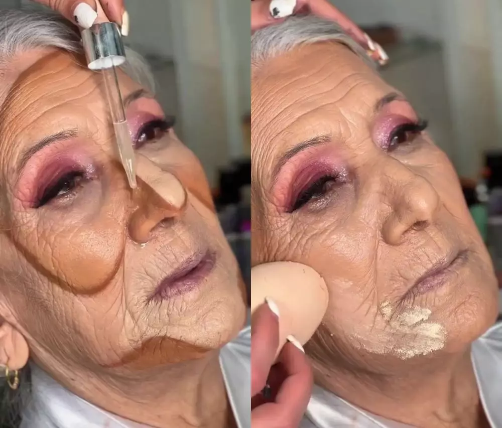Tak pakai facelift tape © Instagram 
