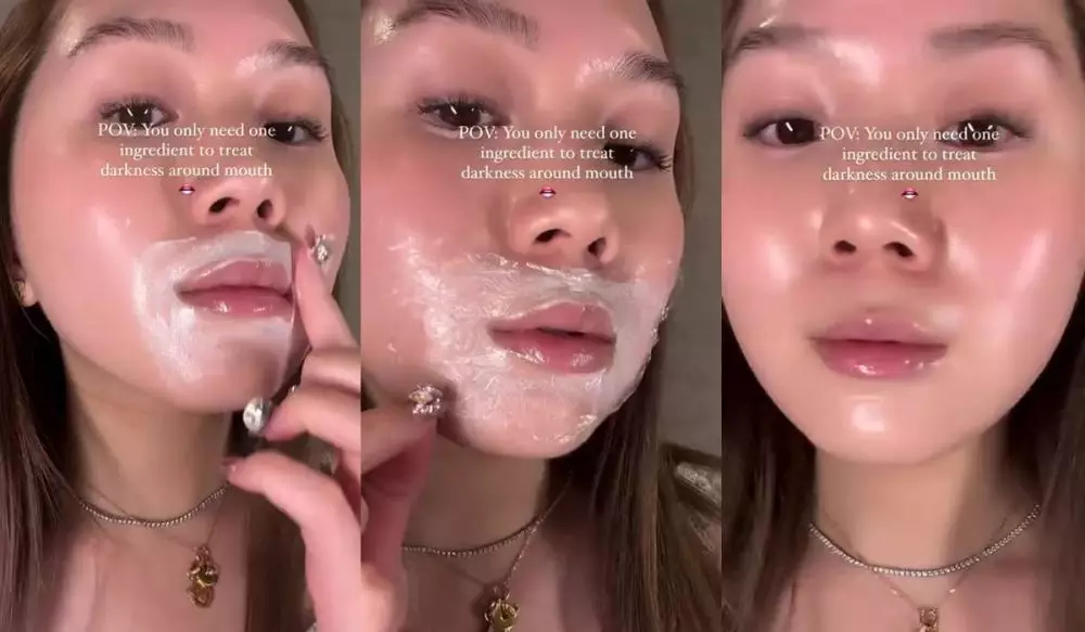 pinggiran bibir yang hitam © Instagram  pinggiran bibir yang hitam © Instagram
