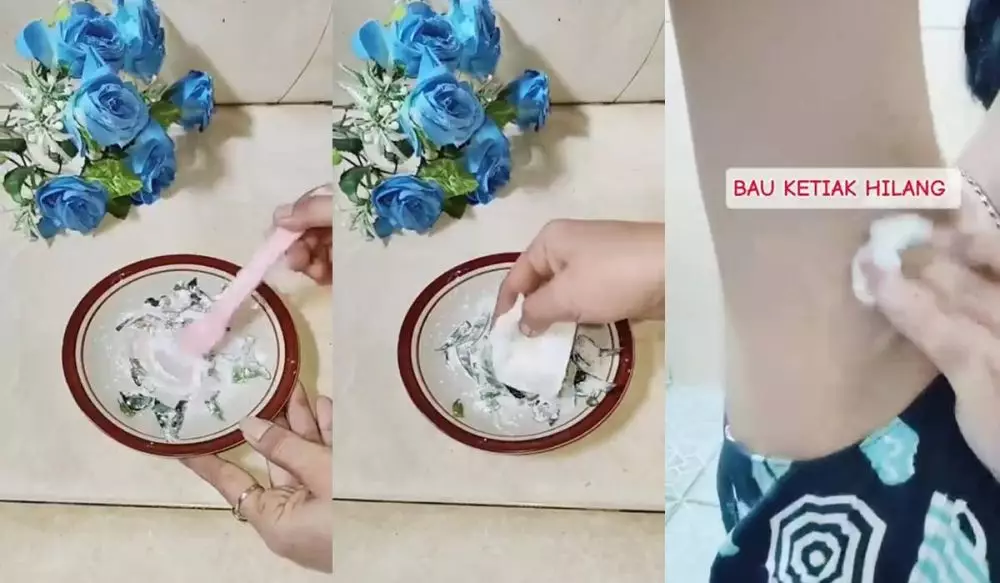 Cara eksfoliasi ketiak gelap © Instagram  Cara eksfoliasi ketiak gelap © Instagram