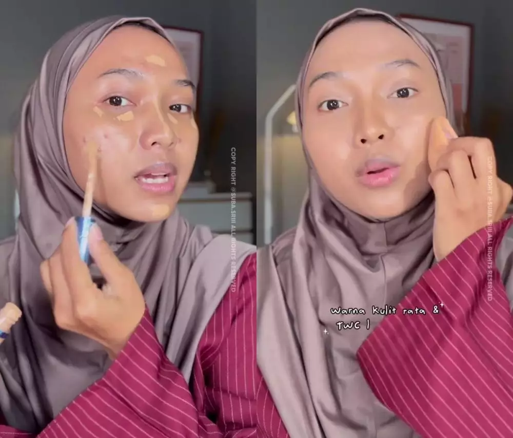 Pakai bedak padat masih sering cakey © Instagram  Pakai bedak padat masih sering cakey © Instagram