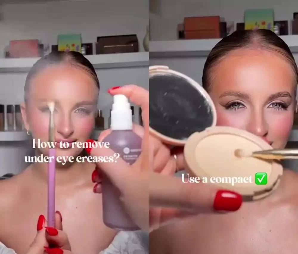 Makeup bawah mata sering creasing © Instagram Makeup bawah mata sering creasing © Instagram