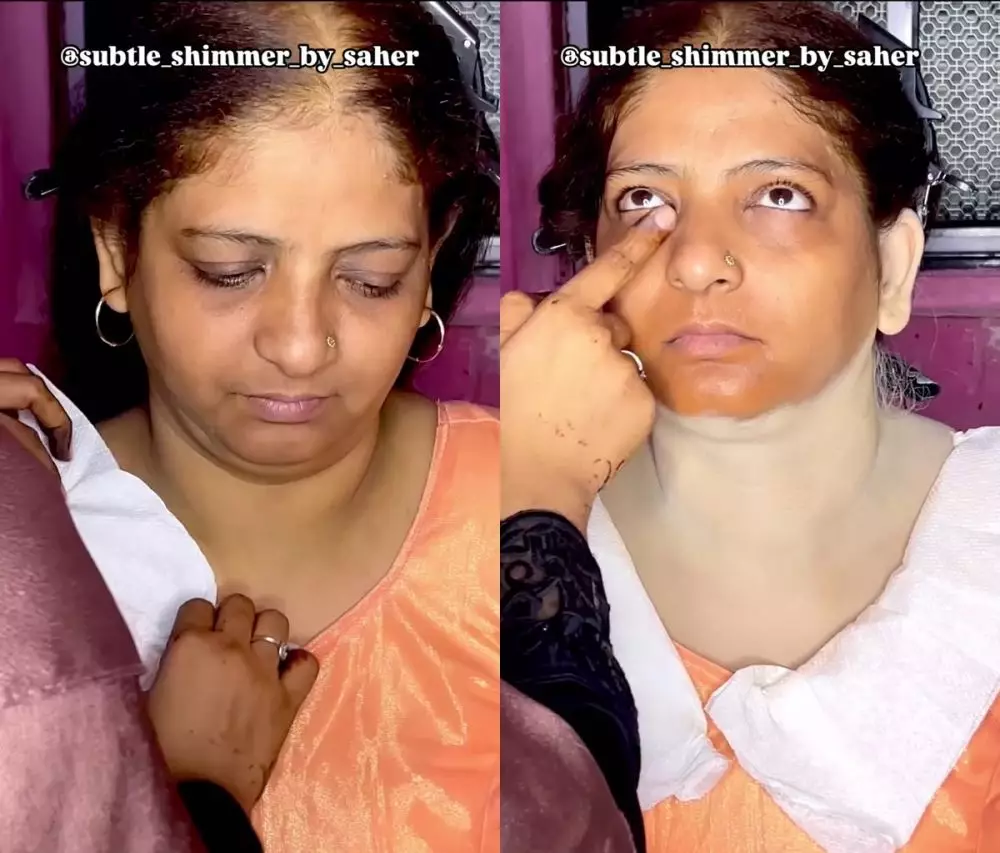 Complexion kontras bikin kaget © Instagram 