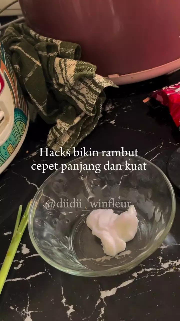 Trik mengatasi rambut kering © Instagram  Trik mengatasi rambut kering © Instagram