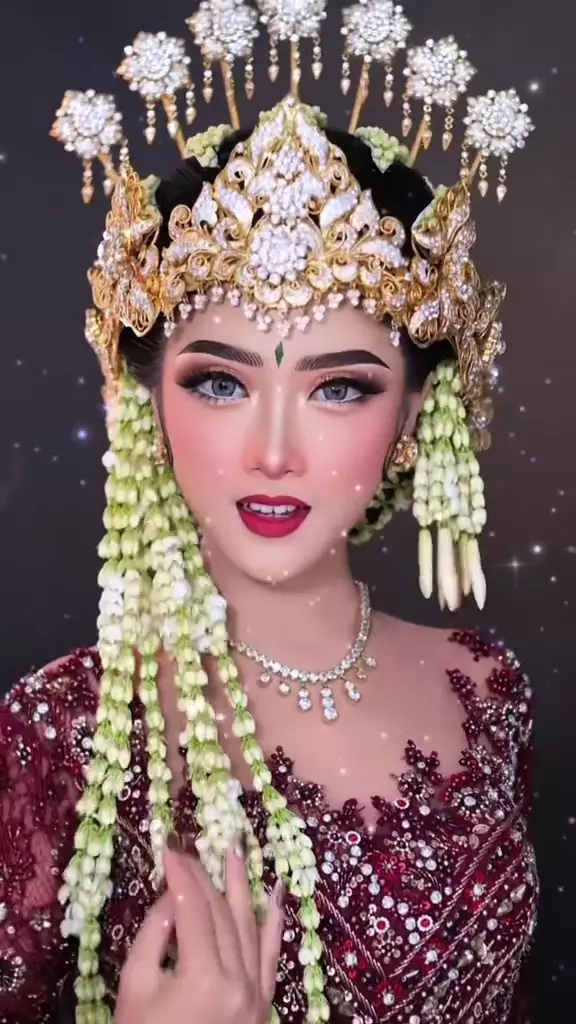 MUA ini buktikan makeup bold tampilkan kesan anggun © TikTok MUA ini buktikan makeup bold tampilkan kesan anggun © TikTok