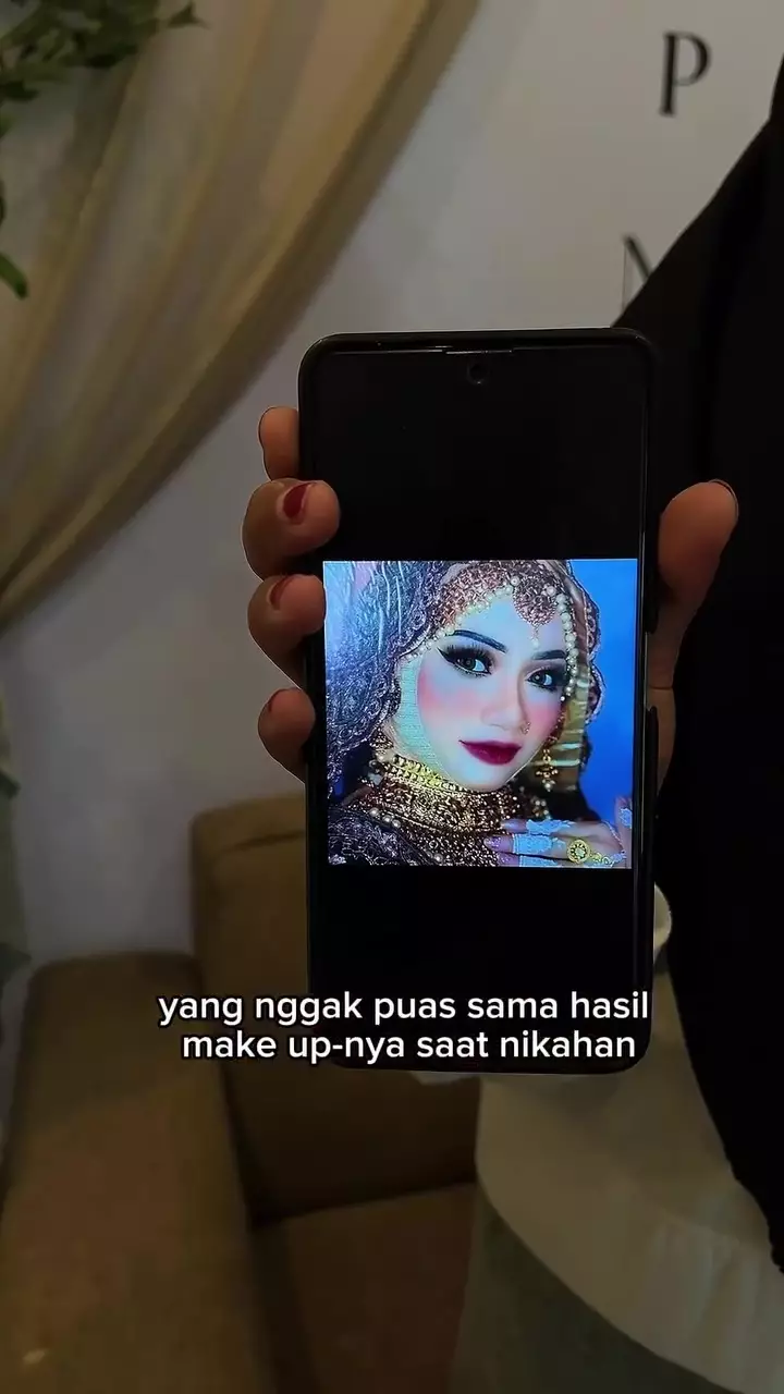 Kurang puas hasil makeup pernikahan © Instagram Kurang puas hasil makeup pernikahan © Instagram