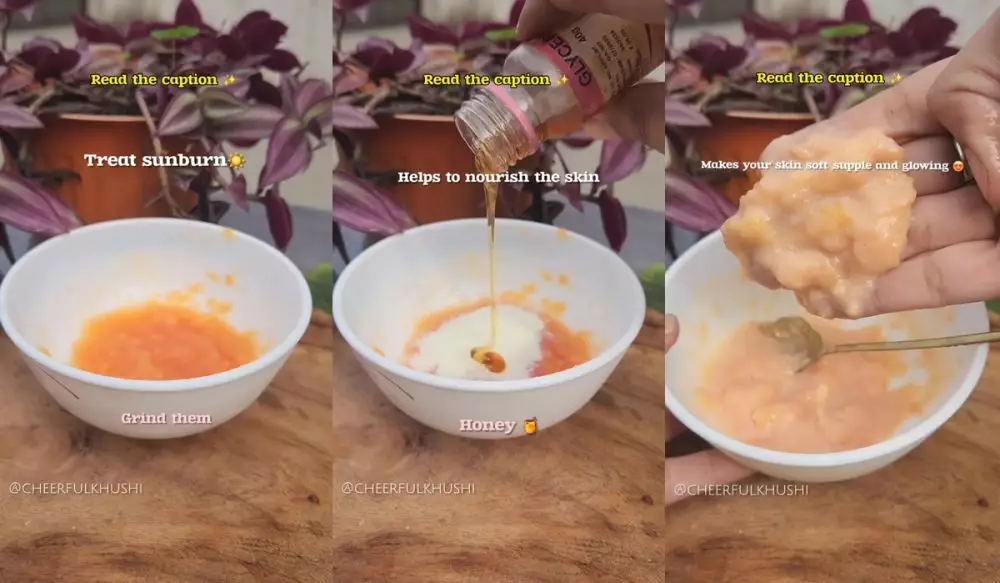 Buah satu ini bisa jadi masker kolagen © Instagram Buah satu ini bisa jadi masker kolagen © Instagram