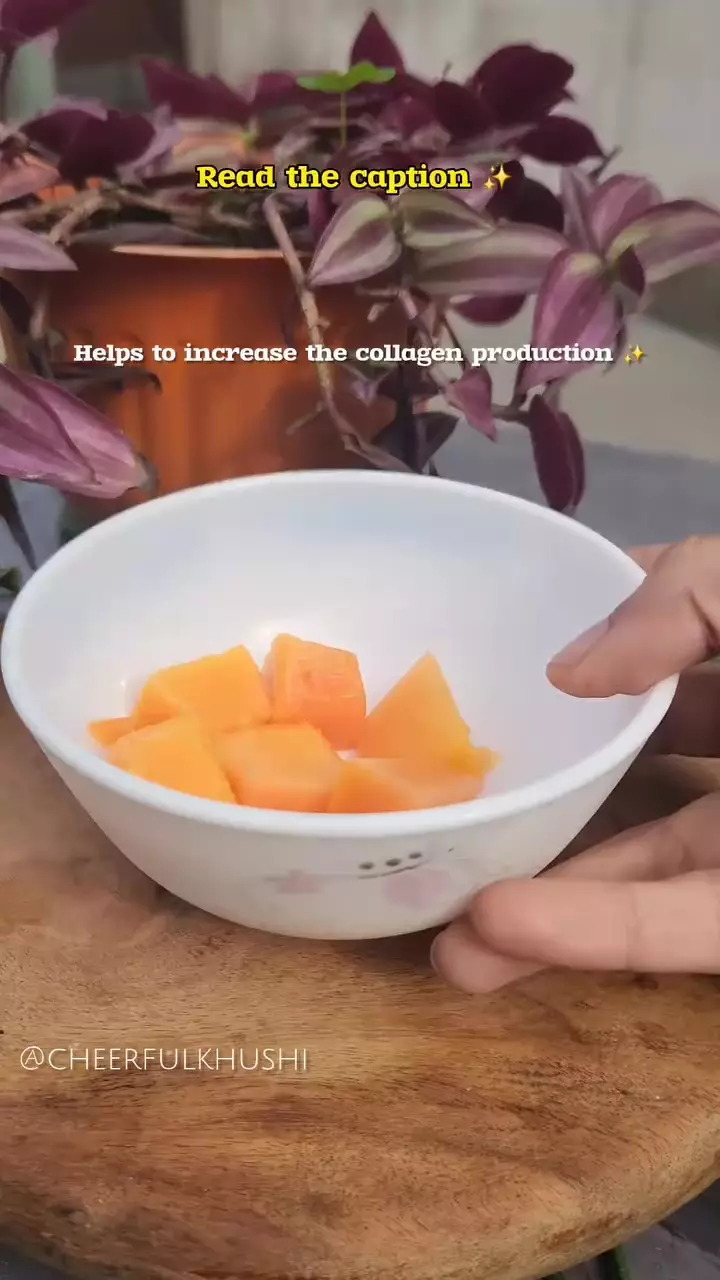 Buah satu ini bisa jadi masker kolagen © Instagram Buah satu ini bisa jadi masker kolagen © Instagram