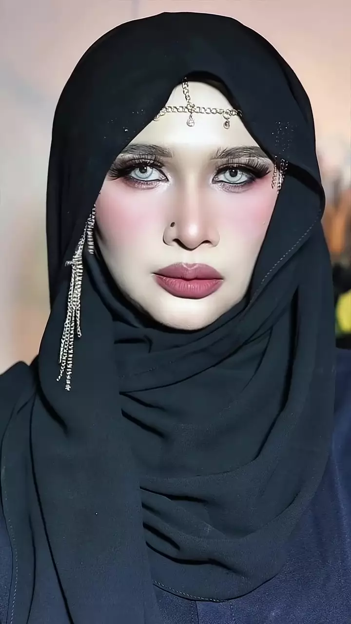 Padukan gaya Arabian look © Instagram Padukan gaya Arabian look © Instagram