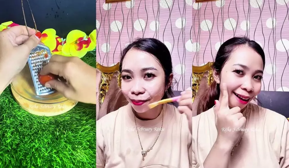 Rahasia wajah kencang © Instagram 