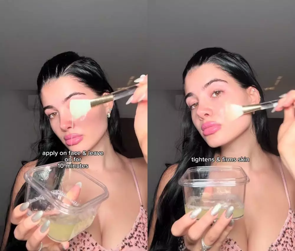 Pori-pori wajah terbuka © TikTok Pori-pori wajah terbuka © TikTok