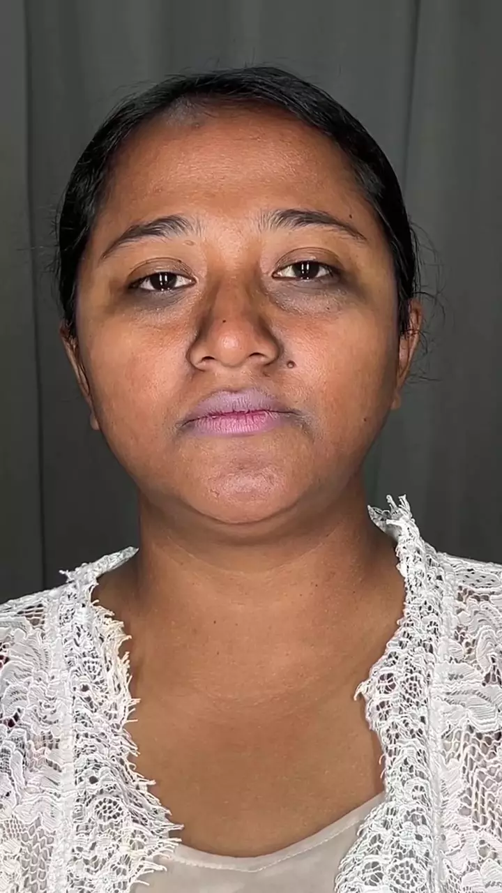 Makeup ala pengantin India © Instagram