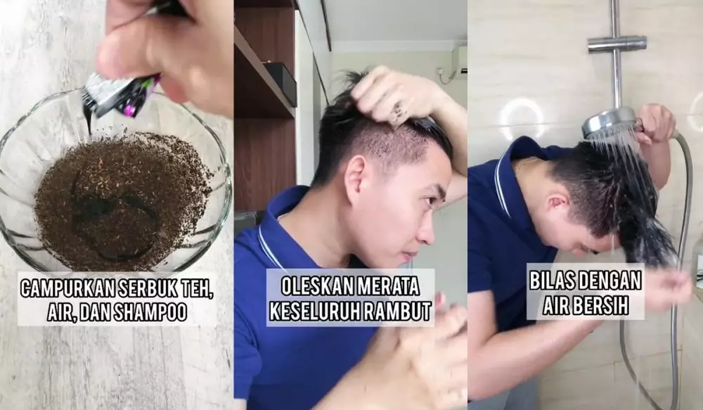 rambut hitam bebas uban © TikTok