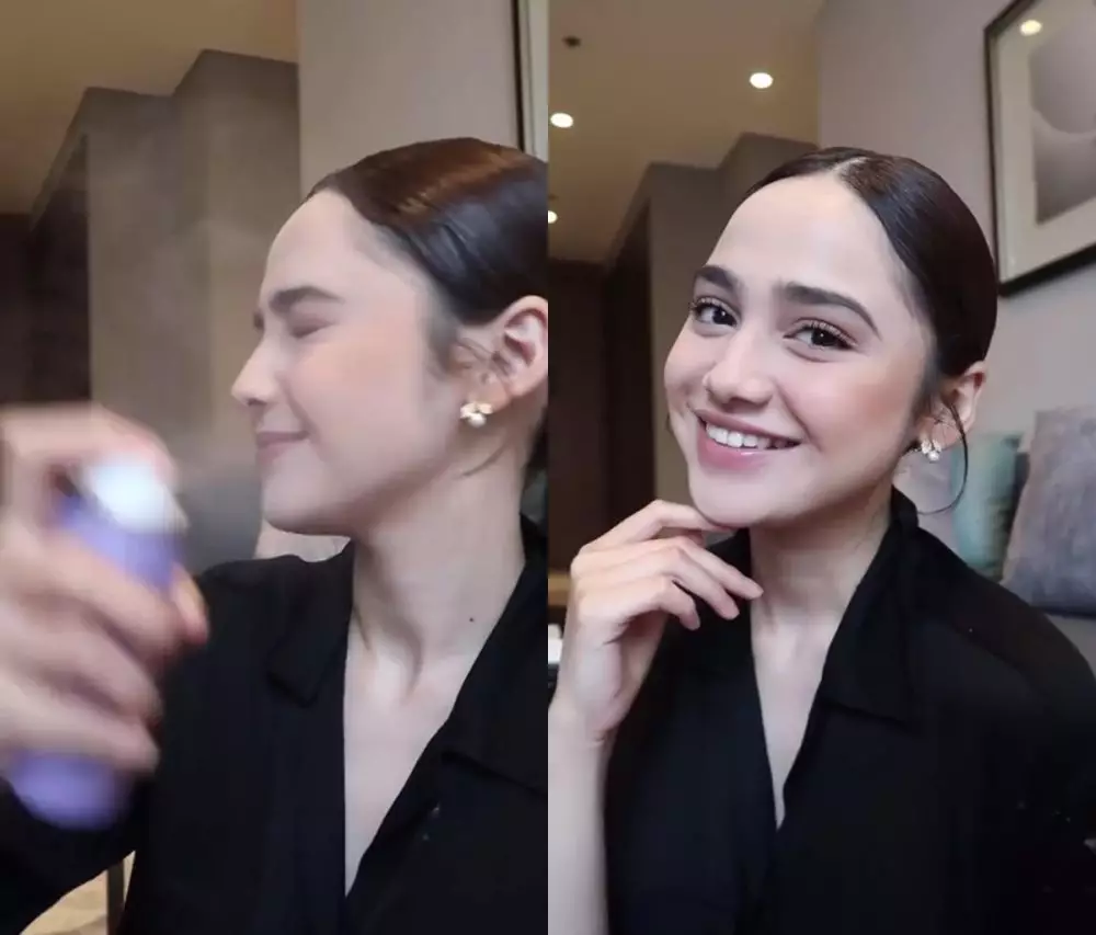 Transisi makeup ala Syifa Hadju © TikTok