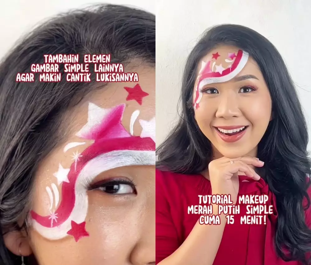 makeup art simpel antiluntur © TikTok
