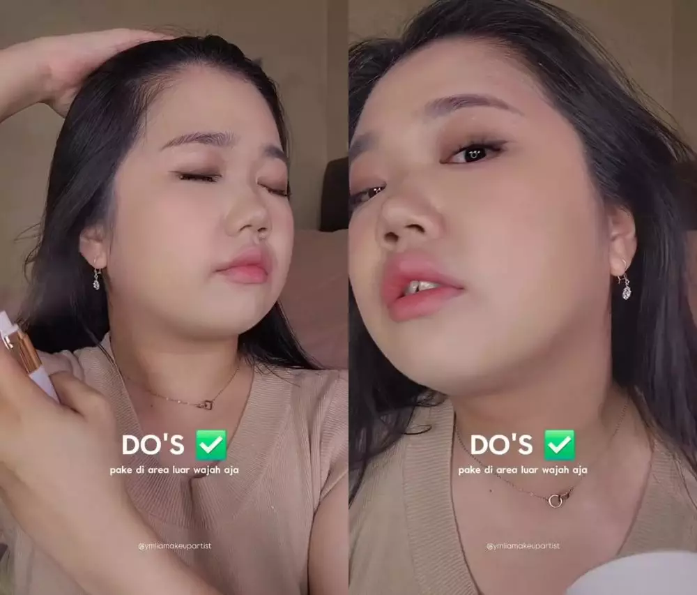 cara pakai setting spray © Instagram cara pakai setting spray © Instagram