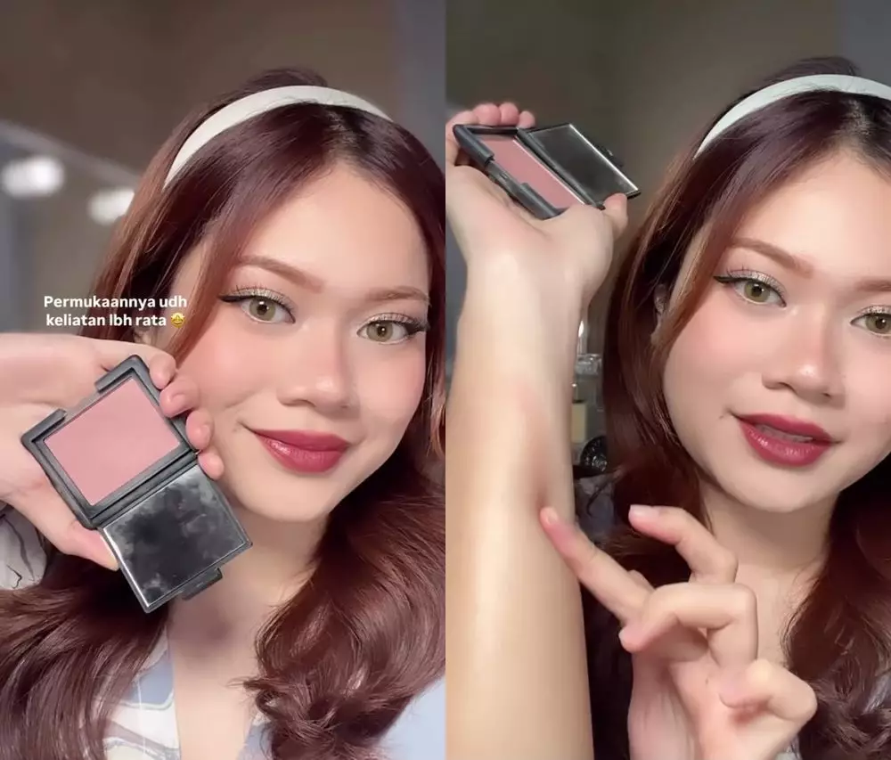 Blush on mengering © Instagram 