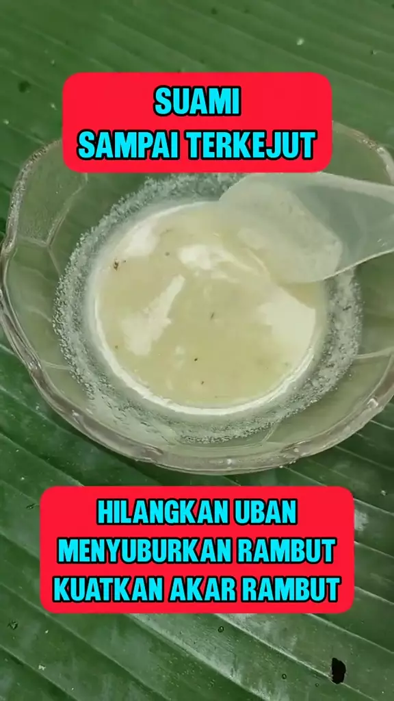 hilangkan uban agar rambut hitam © TikTok