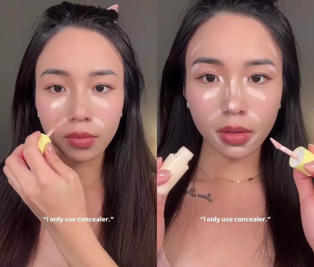 trik pakai concealer untuk complexion © Instagram