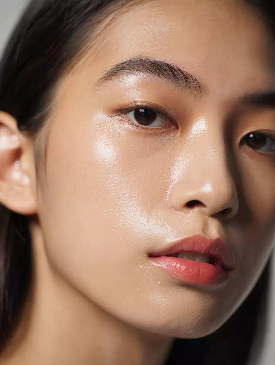 Rekomendasi makeup untuk hasil glass skin ala Korea © 2025 brilio.net Rekomendasi makeup untuk hasil glass skin ala Korea © 2025 brilio.net