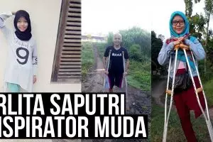 Erlita, sakit keras tak menghalanginya jadi inspirator muda