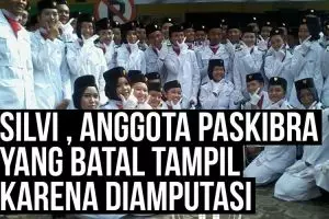 Kisah haru Silvi, Paskibra ini ditabrak sopir truk yang main HP!