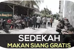 Sedekah makan siang gratis