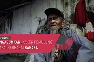 Mbah Ujang, pemulung kuasai berbagai bahasa