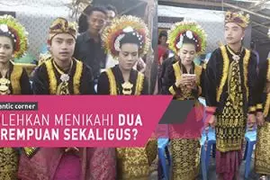 Bolehkah menikahi dua perempuan sekaligus?
