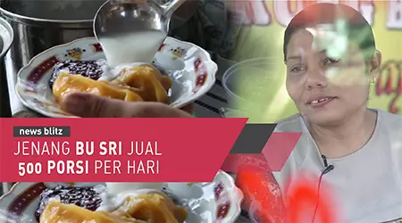 Jenang bu sri jual 500 porsi per hari 