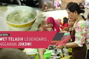 Dawet legendaris langganan Presiden Jokowi