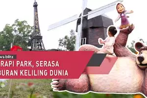 Merapi Park, serasa liburan keliling dunia 