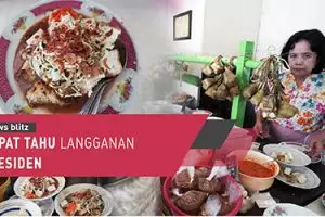Kupat Tahu, langganan Presiden 