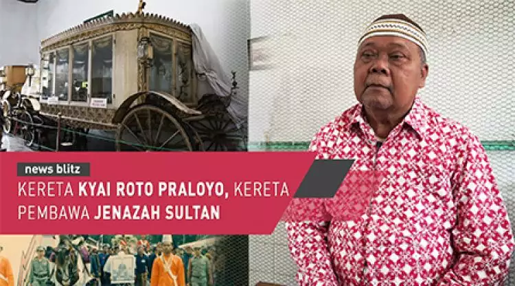 Kereta Kyai Roto Praloyo, kereta pembawa jenazah Sultan 