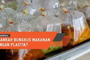 Amankah bungkus makanan dengan wadah plastik? 